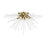Livex Uptown 4 Light Flush Mount
