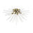 Livex Uptown 4 Light Flush Mount