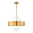 Livex Orenburg Pendant, Crystal Rods