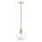 Livex Downtown 1 Light Sphere Pendant
