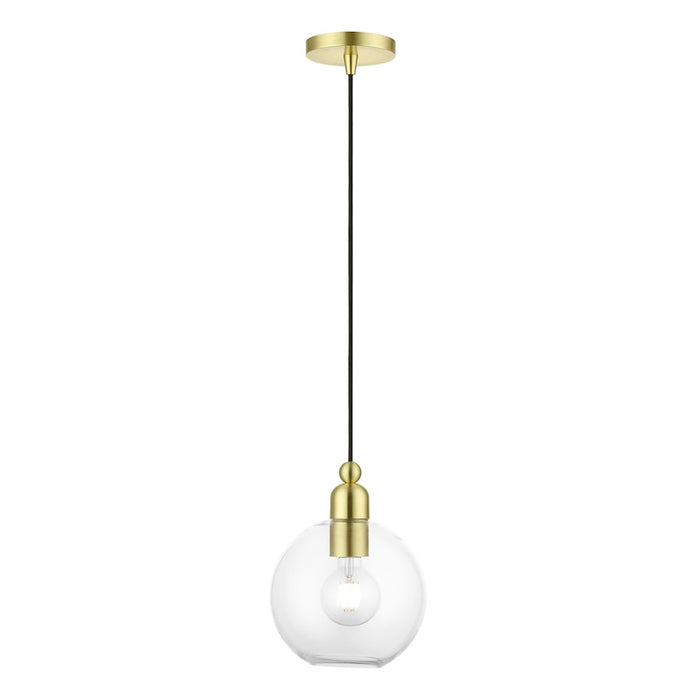 Livex Downtown 1 Light Sphere Pendant