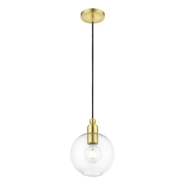 Livex Downtown 1 Light Sphere Pendant