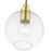 Livex Downtown 1 Light Sphere Pendant