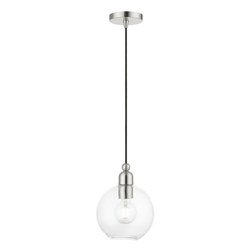 Livex Downtown 1 Light Sphere Pendant