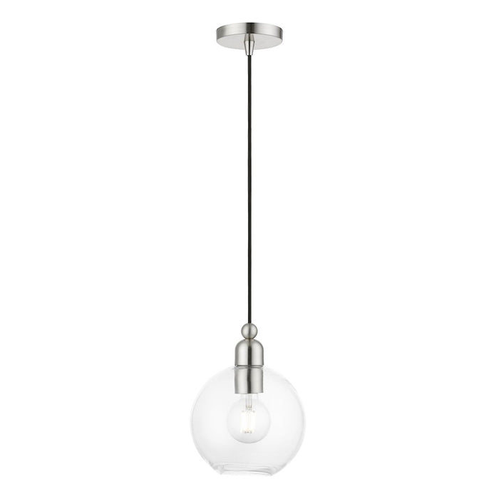Livex Downtown 1 Light Sphere Pendant