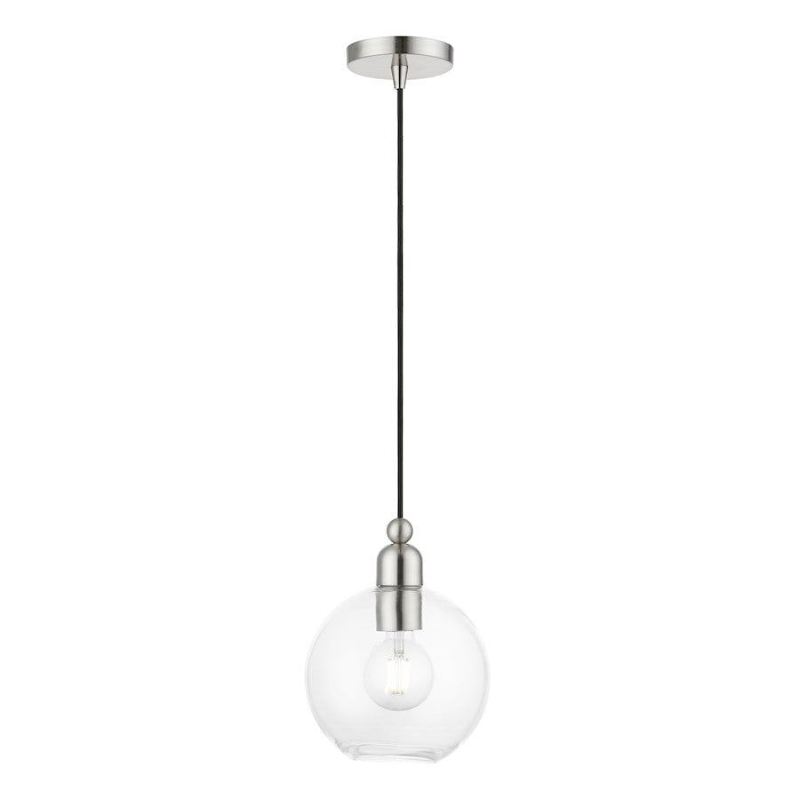 Livex Downtown 1 Light Sphere Pendant