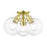 Livex Downtown 3 Light Sphere Semi-Flush Mount