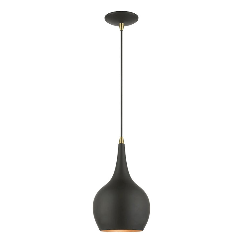 Livex Andes 1 Light Mini Pendant