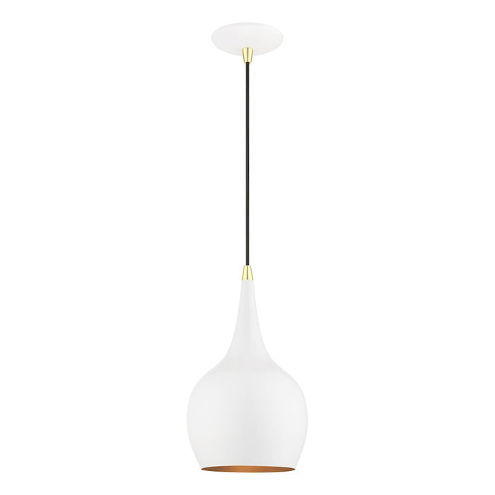 Livex Andes 1 Light Mini Pendant