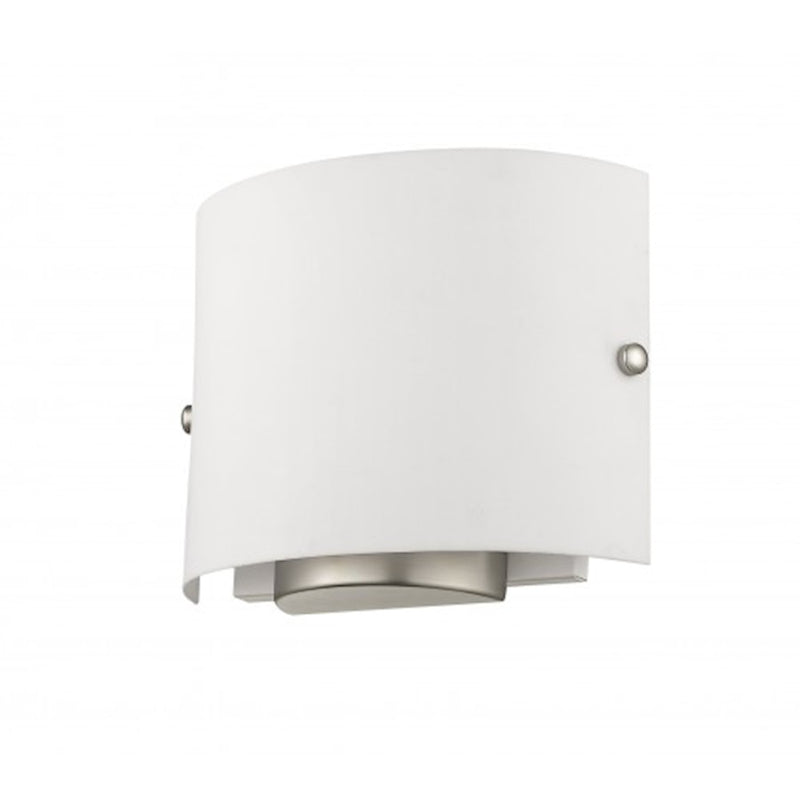 Livex Lighting 2 Light Wall Sconce, Brushed Nickel