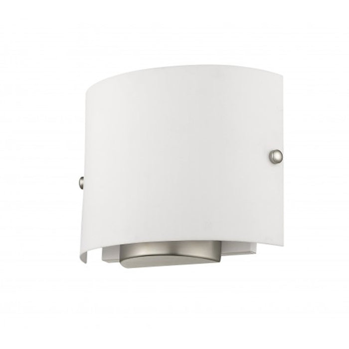 Livex Lighting 2 Light Wall Sconce, Brushed Nickel