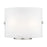 Livex Lighting 2 Light Wall Sconce, Brushed Nickel