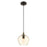Livex Light Pendants 1 Light Pendant, Bronze/Brass/EP Champagne