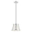 Livex Light Pendants 1 Light Pendant, Aluminum/Aluminum/Shiny White