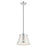 Livex Light Pendants 1 Light Pendant, Aluminum/Aluminum/Shiny White