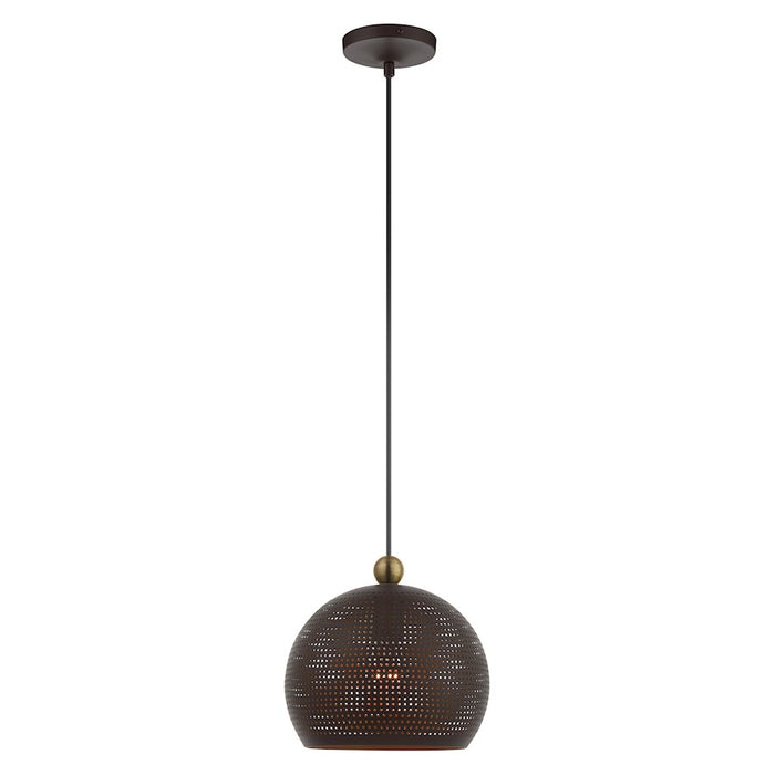 Livex Dublin 11" 1 Light Pendant
