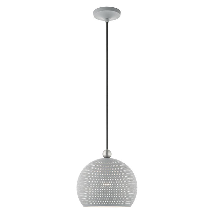 Livex Dublin 11" 1 Light Pendant
