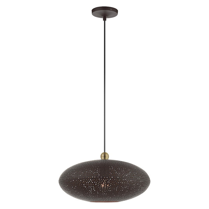 Livex Dublin 10.25" 1 Light Pendant