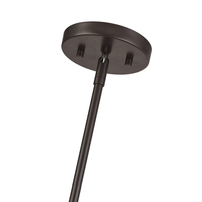 Livex Acordia 4Lt Pendant Chandelier, Bronze/Chocolate Polyester