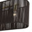 Livex Acordia 4Lt Large Chandelier, Brass/Chocolate Polyester