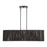 Livex Acordia 4Lt Large Chandelier, Bronze/Chocolate Polyester
