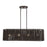 Livex Acordia 4Lt Large Chandelier, Bronze/Chocolate Polyester
