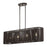 Livex Acordia 4Lt Large Chandelier, Bronze/Chocolate Polyester