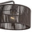 Livex Acordia 3Lt Extra Large Chandelier, Bronze/Chocolate Polyester