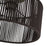 Livex Acordia 1Lt Medium Semi-Flush, Brass/Chocolate Polyester