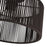 Livex Acordia 1Lt Medium Semi-Flush, Bronze/Chocolate Polyester