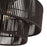 Livex Acordia 3Lt 10" Semi-Flush, Bronze/Chocolate Polyester