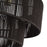 Livex Acordia 4Lt 21" Semi-Flush, Brass/Chocolate Polyester