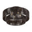 Livex Acordia 4Lt 21" Semi-Flush, Bronze/Chocolate Polyester