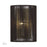 Livex Acordia 1Lt ADA 8" Sconce, Brass/Dark Chocolate Polyester Rope - 49137-01