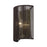 Livex Acordia 1Lt ADA 8" Sconce, Brass/Dark Chocolate Polyester Rope