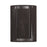 Livex Acordia 1Lt ADA 8" Sconce, Bronze/Dark Chocolate Polyester Rope