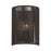Livex Acordia 1Lt ADA 8" Sconce, Bronze/Dark Chocolate Polyester Rope