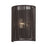 Livex Acordia 1Lt ADA 8" Sconce, Bronze/Dark Chocolate Polyester Rope