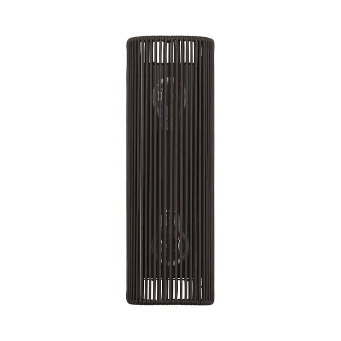 Livex Acordia 2Lt ADA Sconce, Bronze/Dark Chocolate Polyester Rope