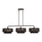 Livex Florell 3Lt Extra Large Chandelier, Bronze/Chocolate Polyester