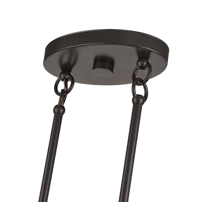 Livex Florell 3Lt Extra Large Chandelier, Bronze/Chocolate Polyester