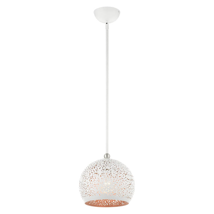 Livex Charlton 9.875" 1 Light Pendant