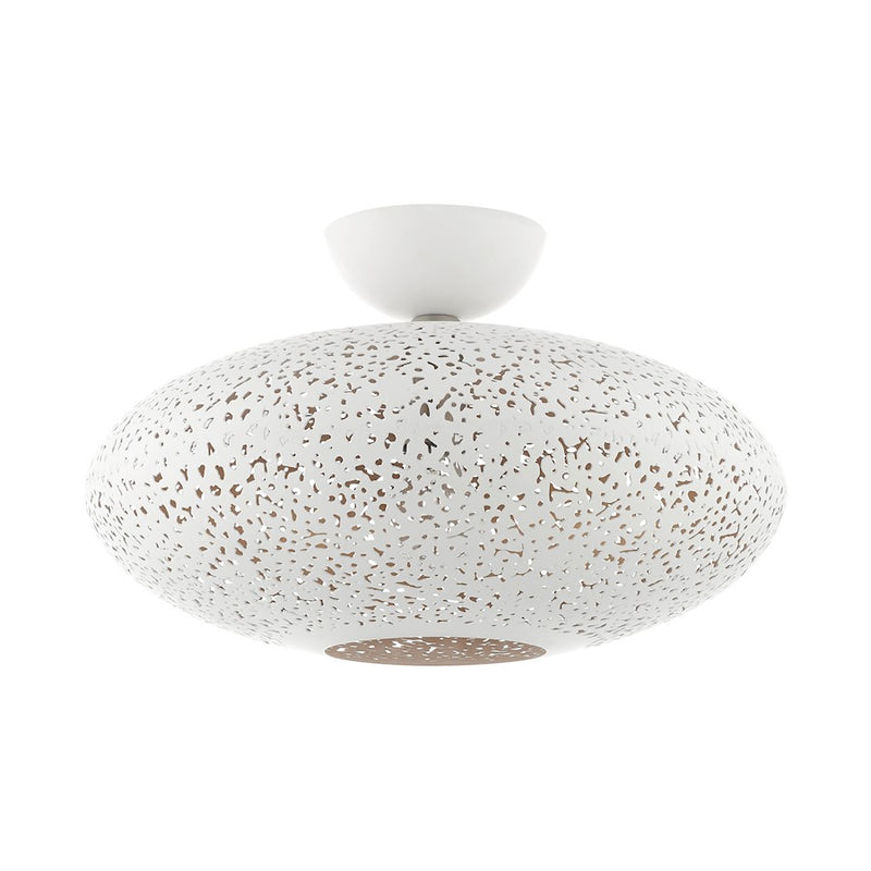 Livex Charlton 1 Light Semi Flush