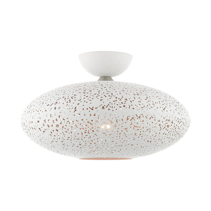 Livex Charlton 1 Light Semi Flush