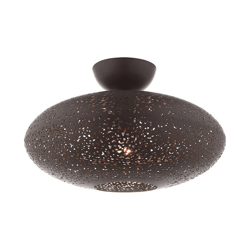 Livex Charlton 1 Light Semi Flush
