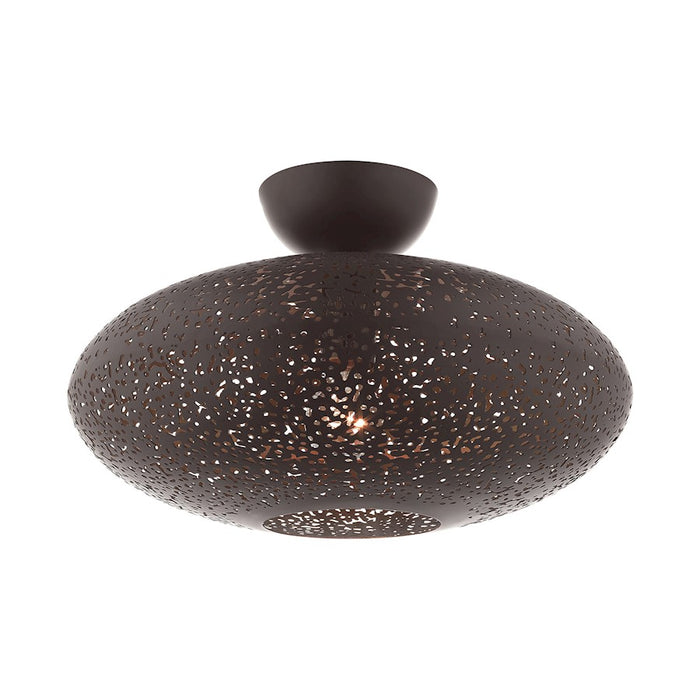Livex Charlton 1 Light Semi Flush