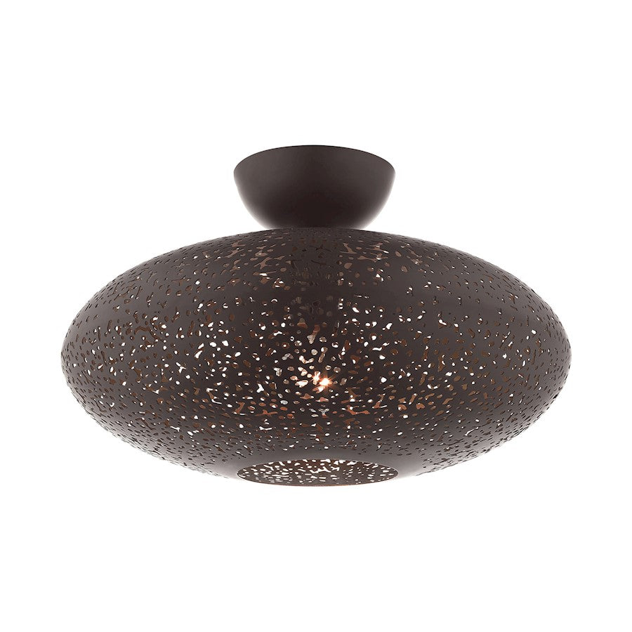 Livex Charlton 1 Light Semi Flush
