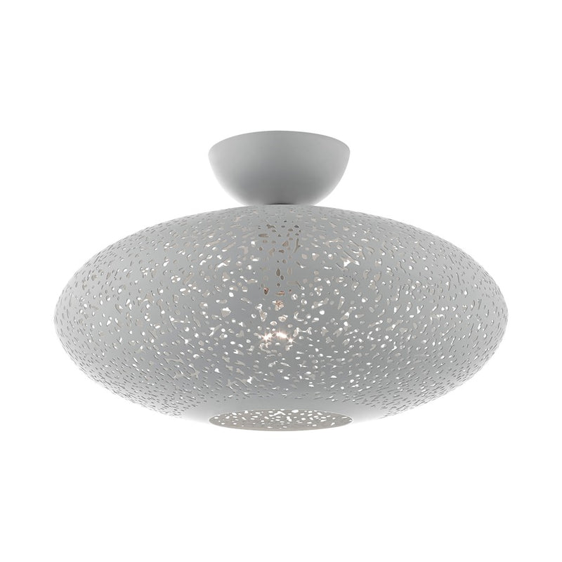 Livex Charlton 1 Light Semi Flush