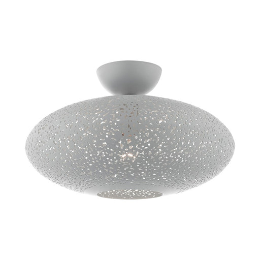 Livex Charlton 1 Light Semi Flush