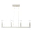 Livex Solna Linear Chandelier, Brushed Nickel